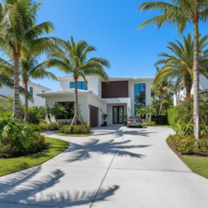 concrete driveway doral