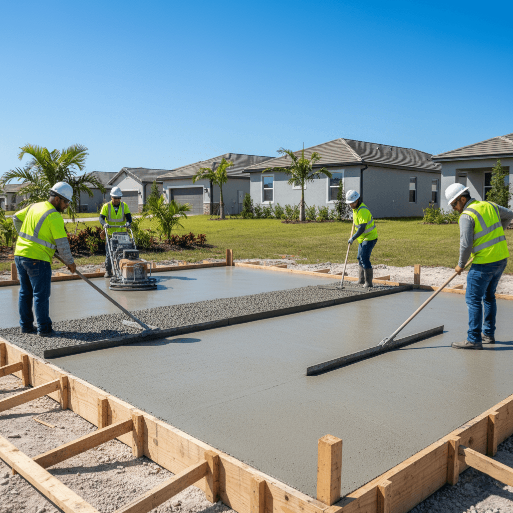 concrete foundation doral