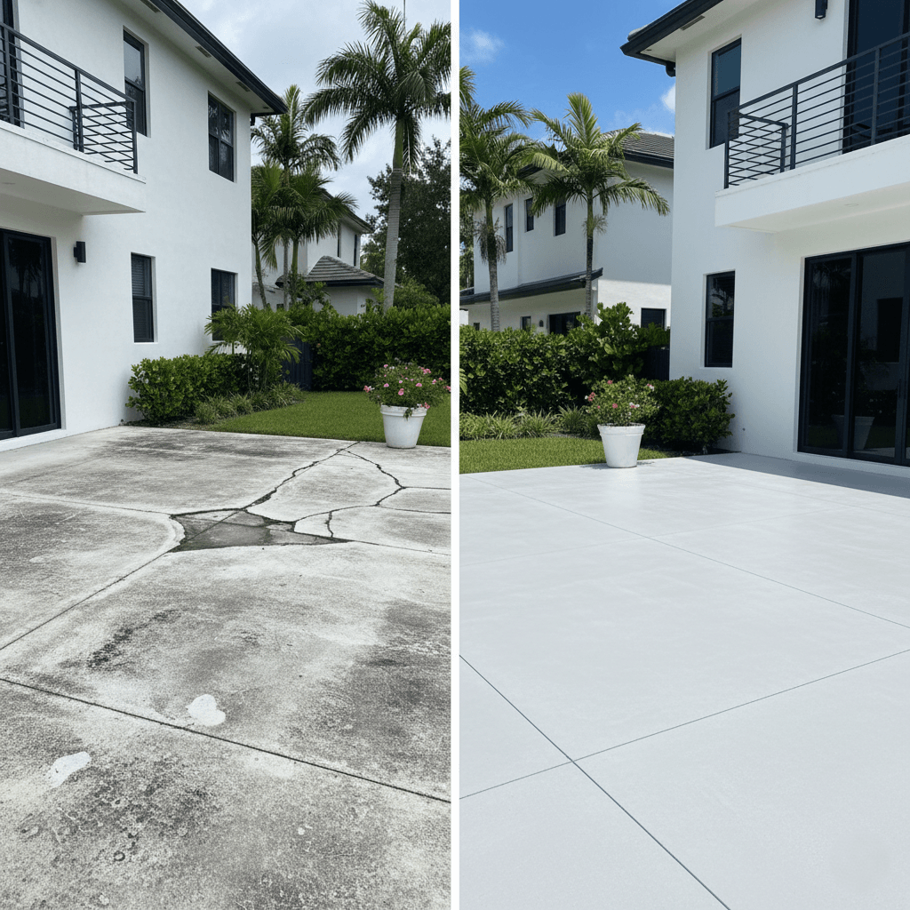 concrete resurfacing doral