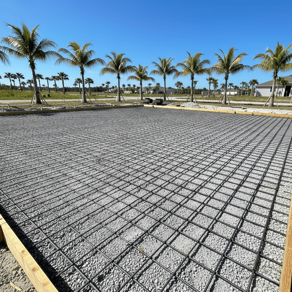 concrete slab doral