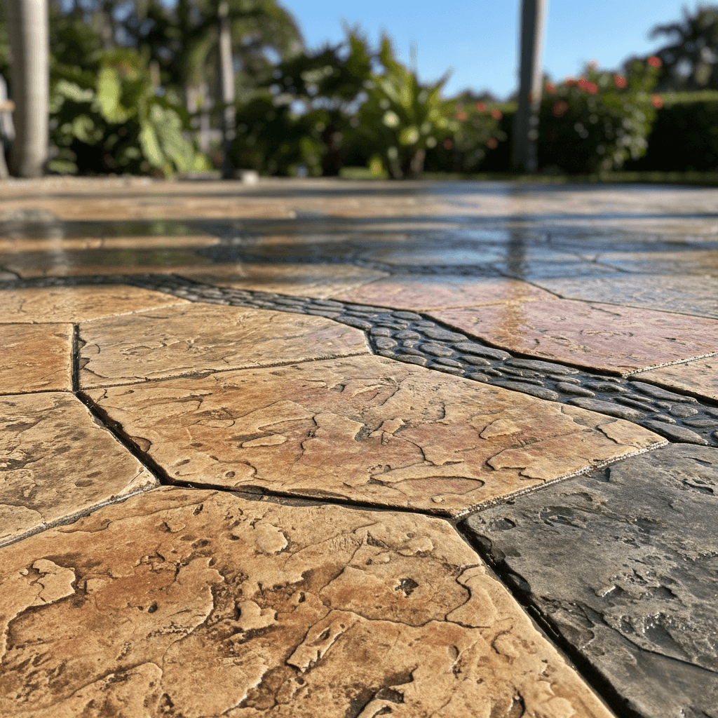 stamped concrete doral