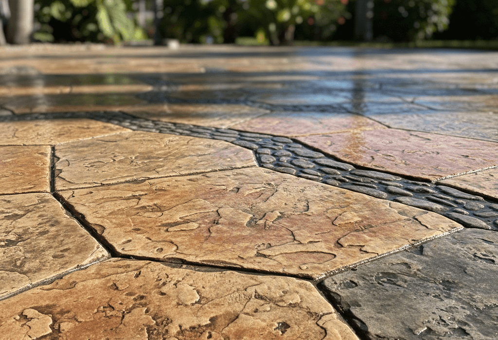 Stamped Concrete stamped concrete doral