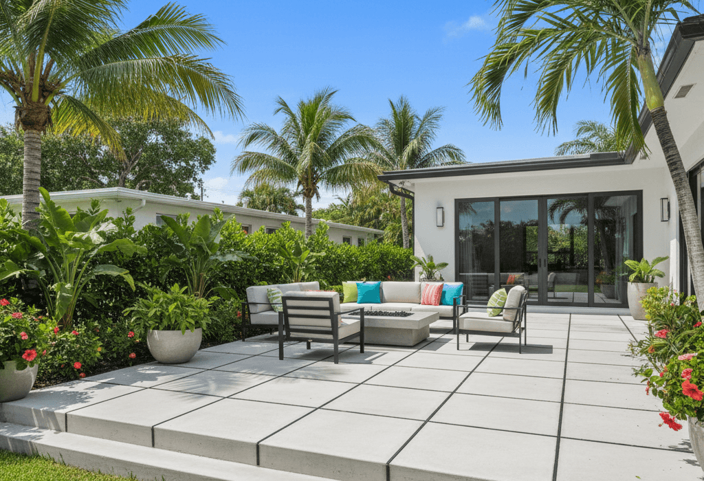 Concrete Patios concrete patio doral
