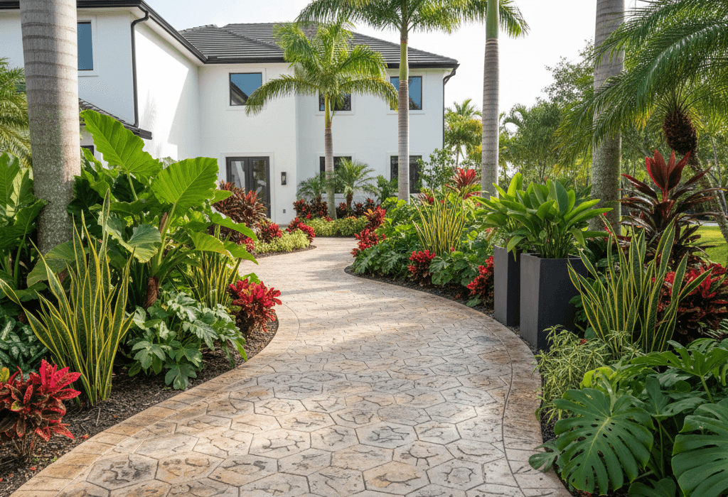 Concrete Walkways concrete walkway doral
